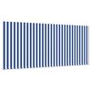 vidaXL Tenda Retrattile Blu e Bianco 300 x 200 cm