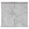 vidaXL Supporto per acquario in cemento grigio 81x36x73 cm in legno ingegnerizzato