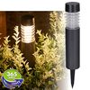 Luxform Luci Solari da Giardino a LED Valence 3 pz Antracite