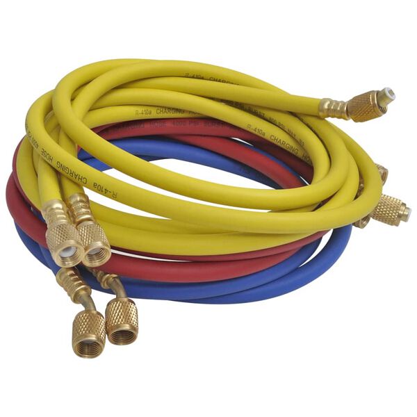 vidaXL Set Manometro a 4 Vie con Custodia