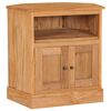 vidaXL Credenza Angolare 60x45x60 cm in Legno Massello di Teak