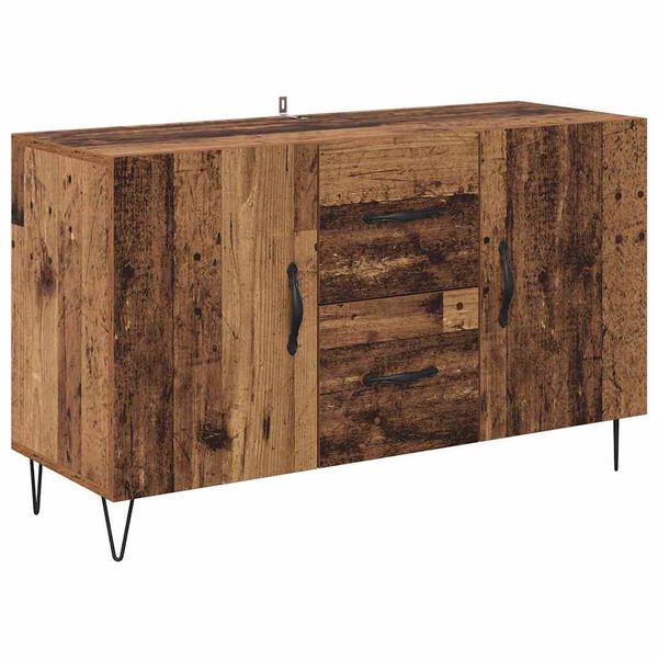 vidaXL Credenza Legno vecchio 100 x 36 x 60 cm Legno multistrato