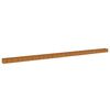 vidaXL Fioriera Rialzata da Giardino 1152x50x36 cm in Acciaio Corten
