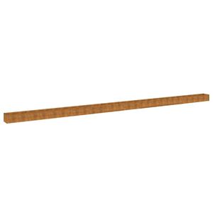 vidaXL Fioriera Rialzata da Giardino 1152x50x36 cm in Acciaio Corten