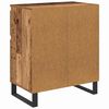 vidaXL Credenza con cassetto Legno vecchio 60 x 35 x 70 cm