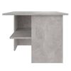 vidaXL Tavolino Salotto Grigio Cemento 90x60x46,5 cm Legno Multistrato