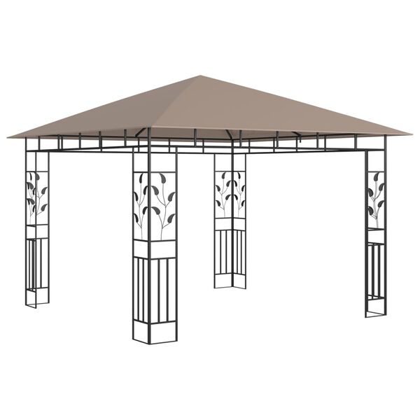 vidaXL Gazebo con Zanzariera 3x3x2,73 m Talpa 180 g/m²