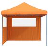 vidaXL Tenda Party Arancione 292 x 292 x 315 cm Tessuto Oxford