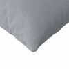 vidaXL Cuscini da Divano 2 pcs Grigio chiaro 200 x 40 cm Tessuto