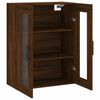 vidaXL Mobile a Parete Rovere Marrone 69,5x34x90 cm