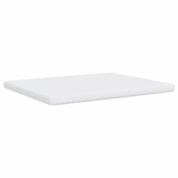 vidaXL Materasso in Schiuma Bianco 180x210 cm 7 Zone Durezza 20 ILD