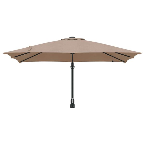 vidaXL Ombrello da giardino Talpa 248,5 x 247,5 x 160 cm