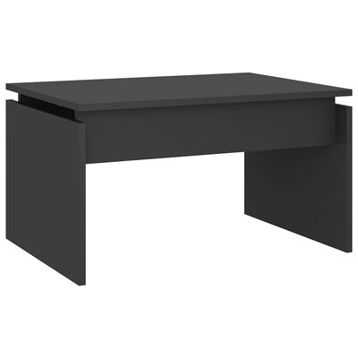 vidaXL Tavolino da Salotto Grigio 68x50x38 cm Legno Multistrato