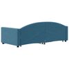 vidaXL Divano Letto con Letto Estraibile Blu 90x200 cm in Velluto