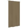 vidaXL Paravento per Balcone Tortora 140x240 cm in Tessuto Oxford