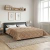 vidaXL Duvet Estivo Talpa 220 x 260 cm Microfibra e Fleece Teddy
