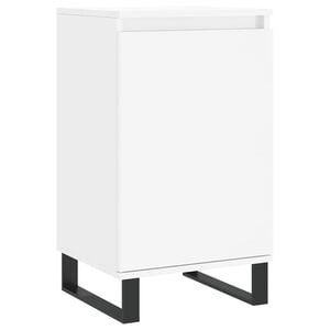 vidaXL Credenza Bianca 40x35x70 cm in Legno Multistrato
