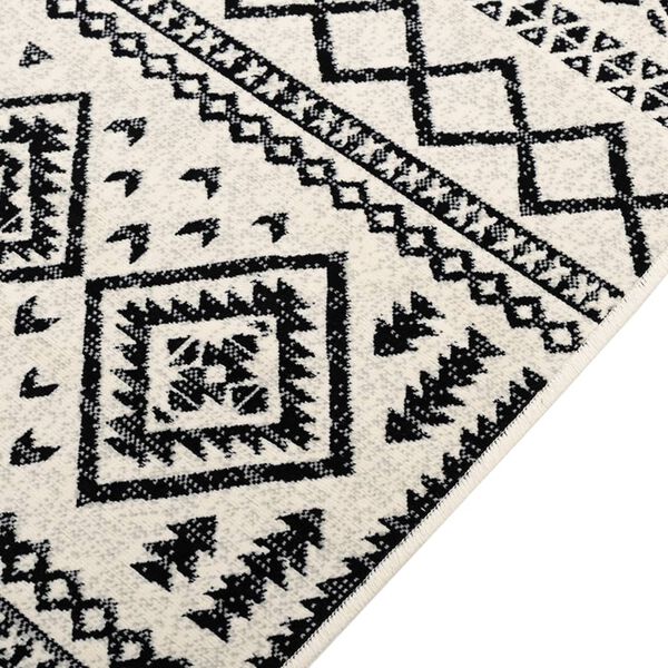 vidaXL Tappeto a Pelo Corto Multicolore 80x300 cm Interni/Esterni