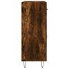 vidaXL Credenza Rovere Fumo 69,5x34x90 cm in Legno Multistrato