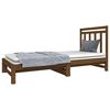 vidaXL Dormeuse Estraibile Ambra 2x(90x190) cm Legno Massello di Pino