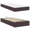 vidaXL Struttura letto con materasso con materasso 2 pcs Tanno Tessuto