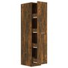 vidaXL Mobile Farmacia Rovere Marrone 30x42,5x150 cm Legno Multistrato