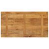 vidaXL Piano per Tavolo 100x70x3,8cm Rettangolare Legno Massello Mango