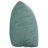 vidaXL Cuscino per Schiena Verde Mare 45 x 20 x 35 cm Tessuto in Cords
