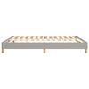 vidaXL Struttura Letto a Rete a Molle Grigio Chiaro 180x200 cm Tessuto