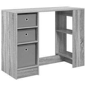 vidaXL Scrivania Grigio Sonoma 100 x 40 x 75 cm Legno ingegnerizzato