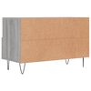 vidaXL Mobile Porta TV Grigio Sonoma 80x36x50 cm in Legno Multistrato