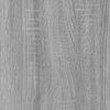 vidaXL Set di Mobili da Bagno Grigio Sonoma in Legno Multistrato