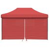 vidaXL Tenda Party Borgogna 292 x 440 x 315 cm Tessuto Oxford