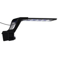 vidaXL Luce a LED per Acquario con Morsetti 25-45 cm Blu e Bianco