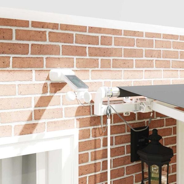 vidaXL Struttura della tenda Bianco 350 x 250 cm Alluminio