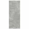 vidaXL Armadio pensile con porta Riga Grigio cemento 40 x 31 x 100 cm