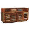 vidaXL Credenza in Legno Massello di Recupero 150x35x75 cm
