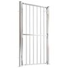 vidaXL Cancello da giardino 100x175 cm in acciaio inox