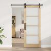 vidaXL Porta scorrevole ORKDAL Naturale 83 x 211 cm