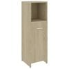 vidaXL Mobile da Bagno Rovere Sonoma 30x30x95 cm in Legno Multistrato