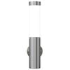 Lampioncini moderni da giardino in acciaio inox interno ed esterno,2