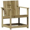 vidaXL Sedia da Giardino 62x56x77 cm in Legno Impregnato di Pino