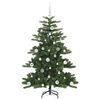 vidaXL Albero di Natale Artificiale con Rami Pieghevoli 150 cm PVC