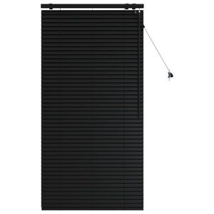 vidaXL Tenda Veneziana Nero 90 x 160 cm 35 mm
