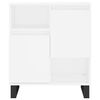 vidaXL Credenza Bianca 60x35x70 cm in Legno Multistrato