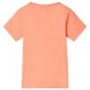 Maglietta per Bambini Arancione Neon 128