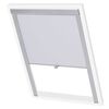 vidaXL Tenda a Rullo Oscurante Bianca UK08 GGL e GGU