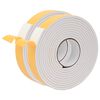 vidaXL Nastro adesivo in schiuma 2 pz Bianco 40mm x 5m Schiuma CR