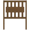 vidaXL Testiera per Letto ambra 80,5x4x100cm in Legno Massello di Pino