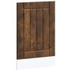 vidaXL Pannello Lavastoviglie Lucca Rovere Fumo in Legno Multistrato